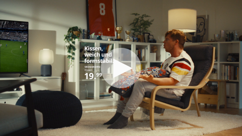 IKEA - Bereit für die EM zu Hause - Kissen