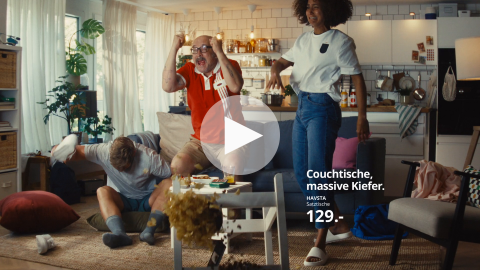 IKEA - Bereit für die EM zu Hause - Tische
